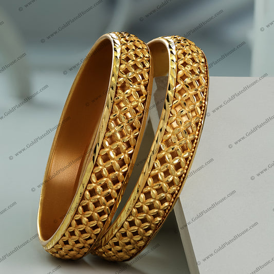 Geometric Lattice Gold Look Kada Set - BNGL061
